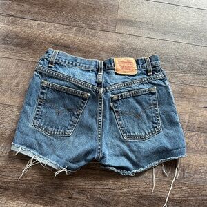 Vintage silver tab Levi’s shorts